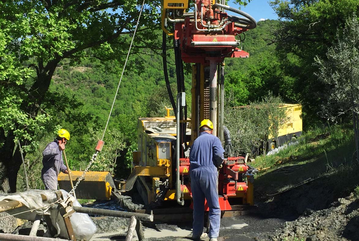 realizzazione pozzo acqua